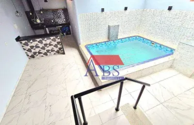 Sobrado com 2 dormitórios à venda, 150 m² por r$ 690.000,00 - centro - são vicente/sp