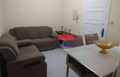 Apartamento com 2 dormitórios à venda, 55 m² por r$ 270.000,00 - itararé - são vicente/sp