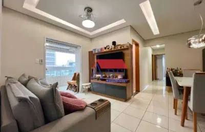 Apartamento com 3 dormitórios à venda, 119 m² por r$ 650.000,00 - aviação - praia grande/sp