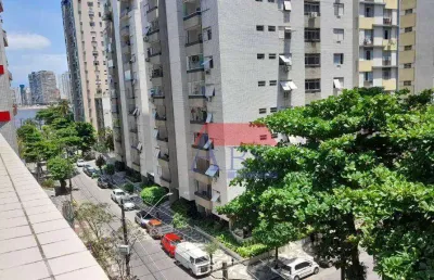 Apartamento com 3 dormitórios à venda, 122 m² por r$ 590.000 - itararé - são vicente/sp