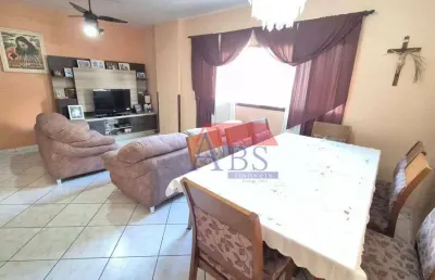 Apartamento com 3 dormitórios lazer completo e vista para o mar à venda, 102 m² por r$ 499.000 - gonzaguinha - são vicente/sp