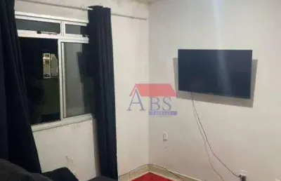 Apartamento com 2 dormitórios à venda, 35 m² por r$ 180.000,00 - vila natal - cubatão/sp