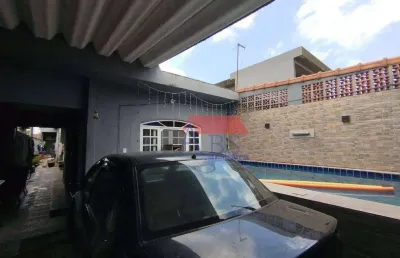 Casa com 2 dormitórios à venda, 101 m² por r$ 235.000 - jardim rio branco - são vicente/sp