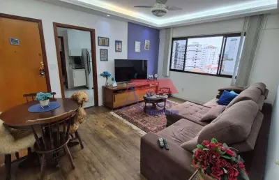 Apartamento com 2 dormitórios à venda, 77 m² por r$ 540.000,00 - aparecida - santos/sp