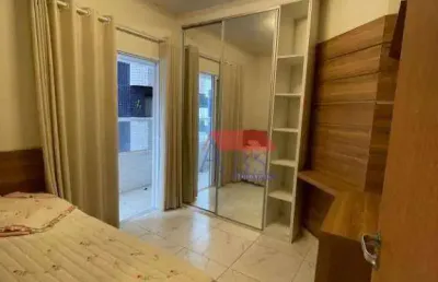 Apartamento com 2 dormitórios à venda, 67 m² por r$ 519.000 - vilamar - praia grande/sp