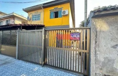 Casa com 3 dormitórios para alugar por r$ 2.380,00/mês - vila nova - cubatão/sp