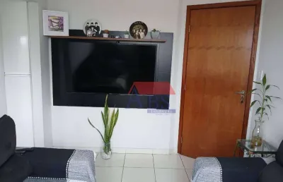 Apartamento com 2 dormitórios à venda, 45 m² por r$ 260.000,00 - vila nova - cubatão/sp