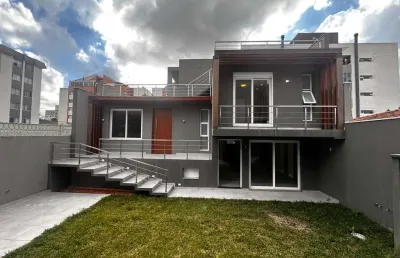 Casa com 3 quartos à venda na rua josé merhy, 481, boa vista, curitiba, 220 m2 por r$ 1.500.000