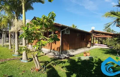 Casa 3 quartos na lagoa de ibiraquera, arroio do rosa.