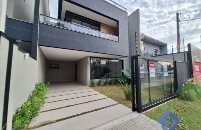 Valor promocional sobrado alto padrão em são pedro, são josé dos pinhais/pr