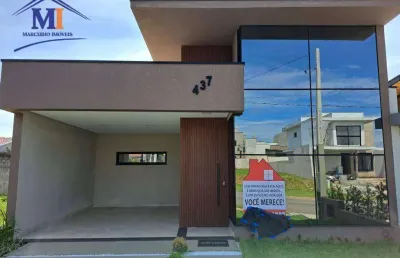 Casa com 3 dormitórios suítes, à venda, 145 m² por r$ 1.250.000 - parque brasil 500 - paulínia/sp