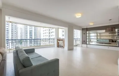 Apartamento tipo para venda em cidade monções com 3 quartos, sendo 3 suítes, 198m²