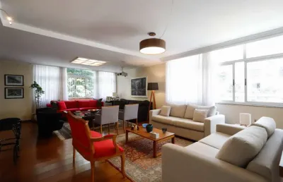 Apartamento tipo para venda em higienópolis com 3 quartos, sendo 1 suíte, 198m²