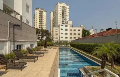 Apartamento garden para venda em campo belo com 1 quarto, sendo 1 suíte, 75m²