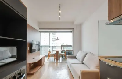 Apartamento tipo para venda em pinheiros com 1 quarto, sendo 1 suíte, 36m²
