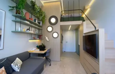 Apartamento tipo para venda em vila mariana com 1 quarto, 24m²