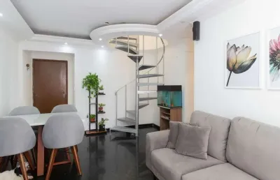 Cobertura para venda em parque novo mundo com 3 quartos, sendo 1 suíte, 157m²