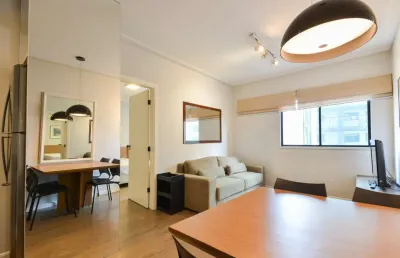 Apartamento tipo para venda em jardim paulista com 1 quarto, sendo 1 suíte, 50m²