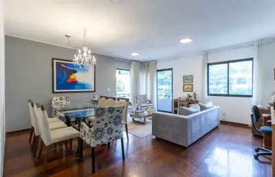 Apartamento tipo para venda em campo belo com 3 quartos, sendo 2 suítes, 147m²