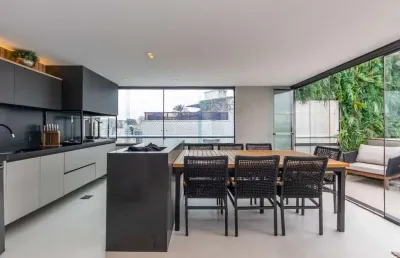 Cobertura para venda em moema com 2 quartos, sendo 2 suítes, 195m²