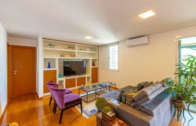 Apartamento tipo para venda em brooklin com 3 quartos, sendo 1 suíte, 125m²