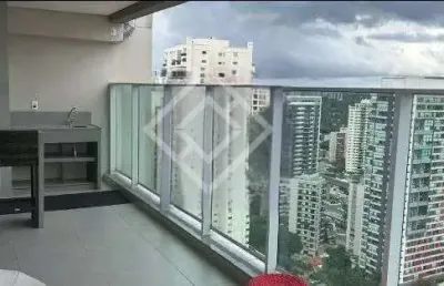 Apartamento à venda em são paulo, cidade monções, com 1 quarto, 42m²