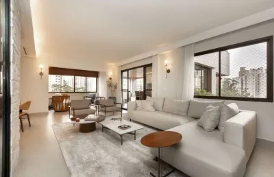 Apartamento tipo para venda em vila andrade com 3 quartos, sendo 3 suítes, 244m²