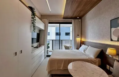 Studio para venda em moema com 1 quarto, sendo 1 suíte, 27m²