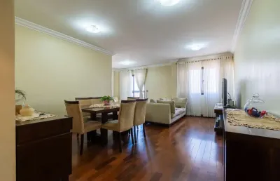 Apartamento tipo para venda em alto do ipiranga com 3 quartos, sendo 2 suítes, 134m²