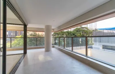 Apartamento tipo para venda em moema com 3 quartos, sendo 3 suítes, 153m²