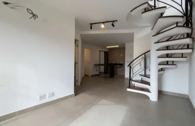 Cobertura para venda em pinheiros com 2 quartos, sendo 1 suíte, 127m²