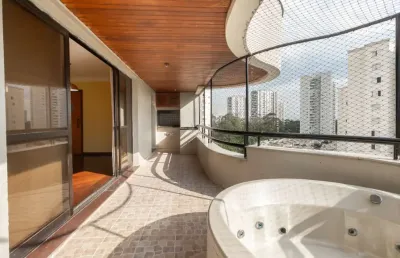 Apartamento tipo para venda em vila andrade com 4 quartos, sendo 2 suítes, 162m²