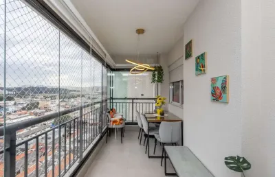 Apartamento tipo para venda em vila anastácio com 2 quartos, sendo 1 suíte, 69m²