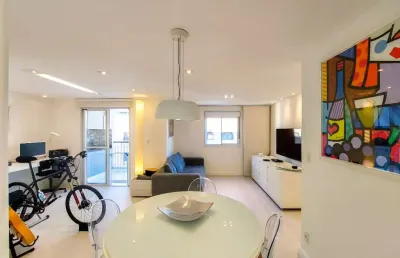 Apartamento tipo para venda em vila andrade com 2 quartos, sendo 2 suítes, 73m²