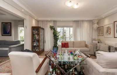 Apartamento tipo para venda em indianópolis com 3 quartos, sendo 2 suítes, 158m²