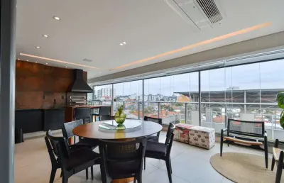 Apartamento tipo para venda em mirandópolis com 3 quartos, sendo 3 suítes, 140m²