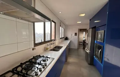 Apartamento tipo para venda em vila clementino com 3 quartos, sendo 3 suítes, 190m²