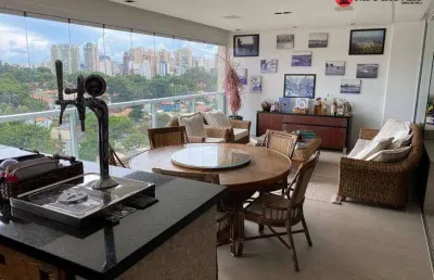 Apartamento com 2 dormitórios à venda, 180 m² por r$ 2.920.000,00 - campo belo - são paulo/sp