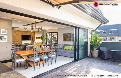 Cobertura à venda, 260 m² por r$ 5.580.000,00 - jardim paulista - são paulo/sp