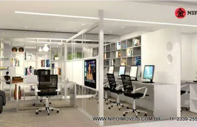 Sala à venda, 49 m² por r$ 570.000,00 - moema - são paulo/sp