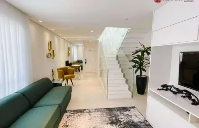 Cobertura com 4 dormitórios para alugar, 300 m² por r$ 25.000,00/mês - vila olímpia - são paulo/sp