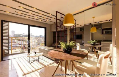 Studio com 1 dormitório à venda, 28 m² por r$ 200.000,00 - vila carrão - são paulo/sp