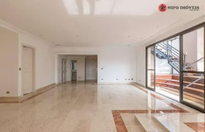 Cobertura com 3 dormitórios à venda, 481 m² por r$ 3.990.000,00 - indianópolis - são paulo/sp
