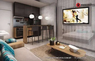 Apartamento com 1 dormitório à venda, 38 m² por r$ 345.000,00 - picanco - guarulhos/sp