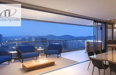 Apartamento à venda, 186 m² por r$ 2.980.000,00 - edifício sunset itapecuru - barueri/sp