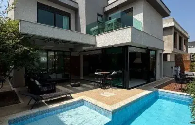 Casa com 4 dormitórios à venda, 380 m² por r$ 4.700.000,00 - burle marx alphaville - santana de parnaíba/sp