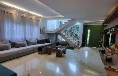 Casa para alugar, 400 m² por r$ 28.558,17/mês - alphaville conde ii - barueri/sp