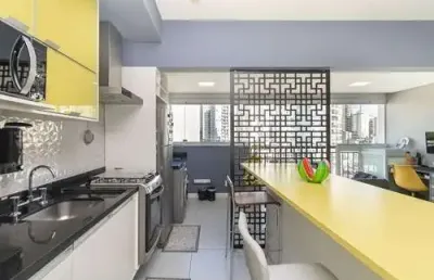 Elegante apartamento tipo para venda em santana com 1 quarto, sendo 1 suíte, 43m²