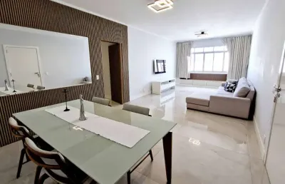 Atraente apartamento tipo para venda em higienópolis com 3 quartos, sendo 2 suítes, 145m²