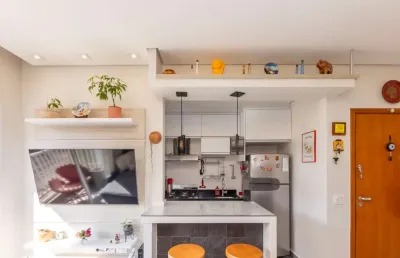 Aconchegante apartamento tipo para venda em vila dom pedro ii com 2 quartos, 47m²